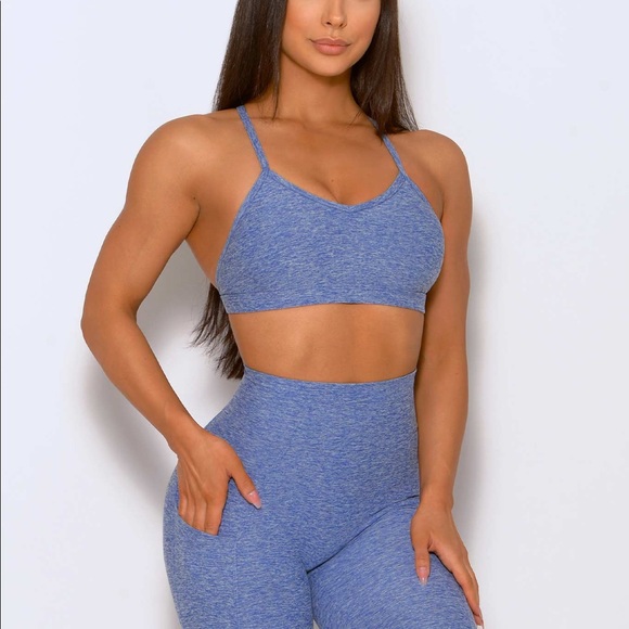 ☆Bombshell SPORTSWEAR☆ Bra BOMBSHELL Sportswear Coral Glo Sports Bra 'Very Hard to Find